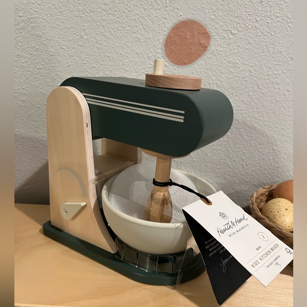 Hearth & Hand wooden mixer toy